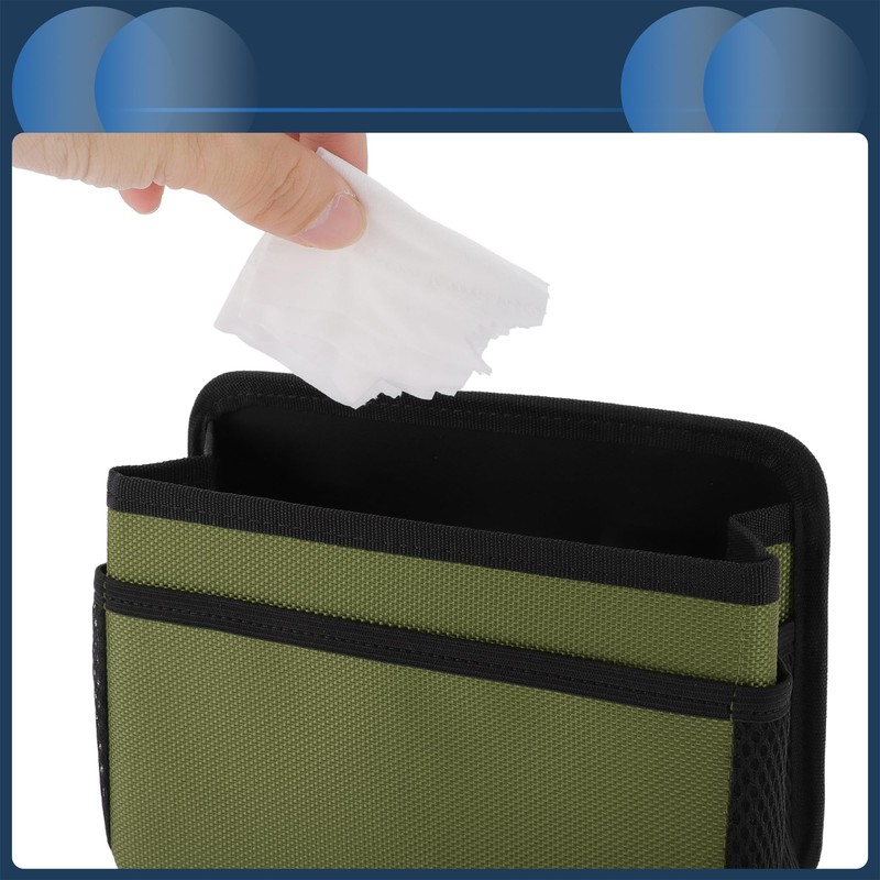 INFINAUTO Car Trash Can Car Door Back Seats 7.5" Length
