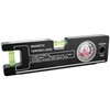 Performance Tool 1177 8 in. Magnetic Level w/Angle Finder, ABS