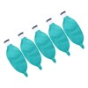 5PCS 0.5L Breathing Bags NBR Material Reusable Training Gasbag for