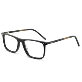 Blue Light Blocking Computer Gaming Glasses Men Women OCCI CHIAR Stylish Lightweight Eyeglasses Frame TV Screen Game Glasses(Black+Brown)