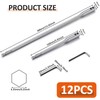 Drill Bit Extension 6, 12 Inch High Carbon Steel Drill