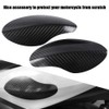KIMISS 1 Pair Motorcycle Patch Carbon Fiber Scratch Resistant Protector