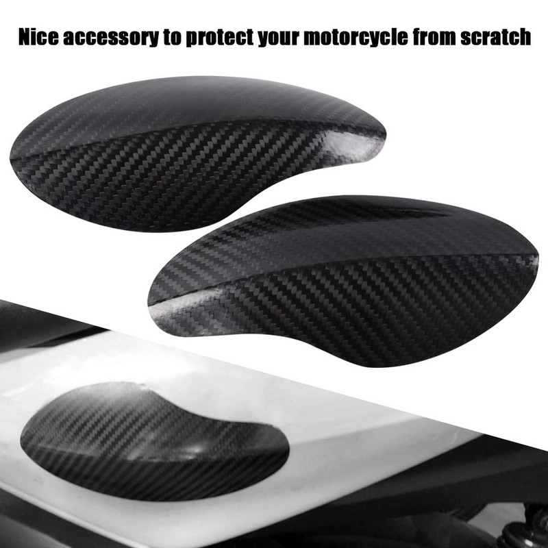 KIMISS 1 Pair Motorcycle Patch Carbon Fiber Scratch Resistant Protector