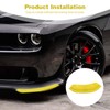 PDKLIN for Challenger Front Bumper Lip Splitter Protector Cover Trim