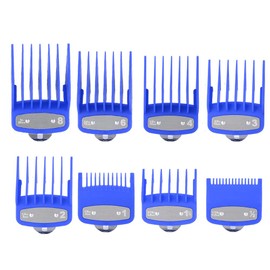 Electric Hair Cutter Limit Comb Set Gradient Carving Caliper Fine Cut Round Combsblue