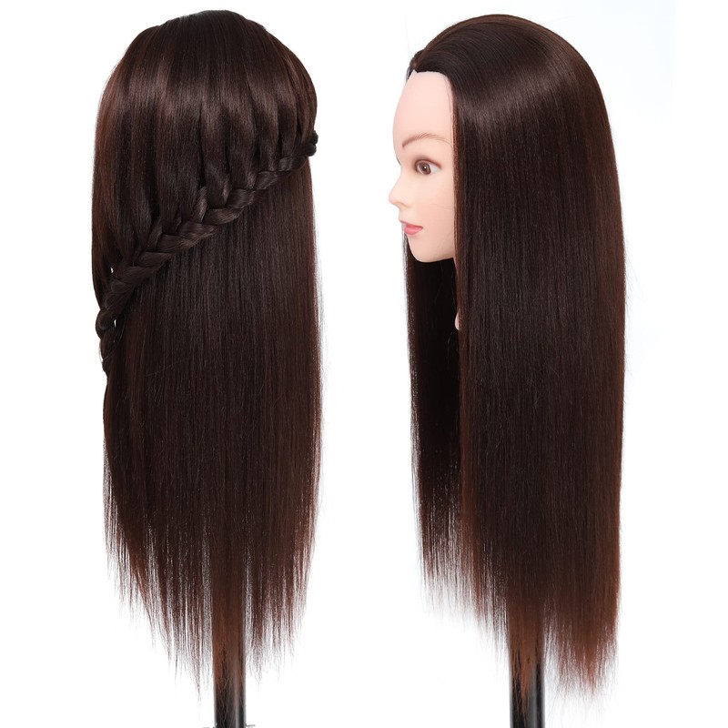 Louis Sea May 26-28' Mannequin Head Synthetic Fiber Hair Styling