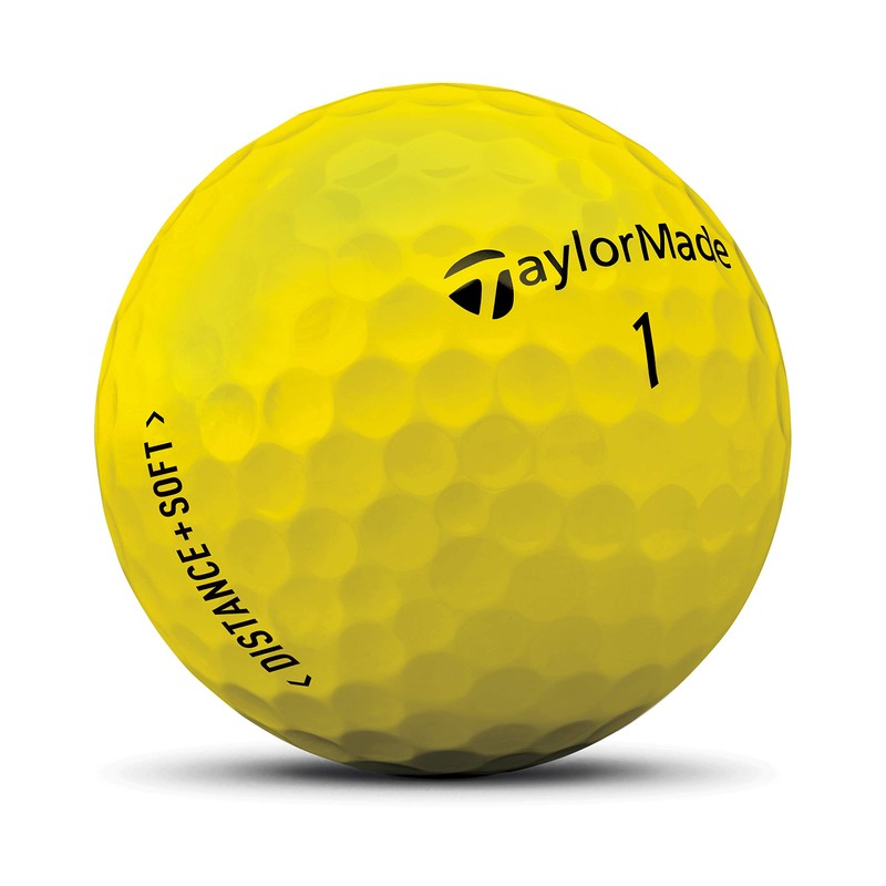 TAYLOR MADE Distance+Soft YLW Matte 12P N0802101 Yellow