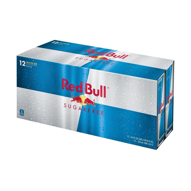 Red Bull Energy Drink Sugar Free, 8.4 Fl Oz (pack