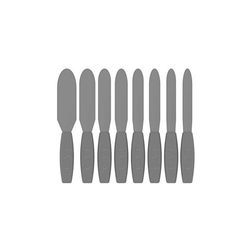 Albion Engineering 1058-G01 C.A.T. Spatula Set, Plastic, Pack of 8