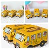LABRIMP Festive Back to School Candy Holder Bus Theme Paper