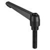 TA-VIGOR 1Pcs Adjustable Clamping Lever Handles, M12 x 50mm Locking