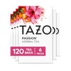 TAZO Passion Herbal Tea Bags - Hot or Iced, Caffeine-Free