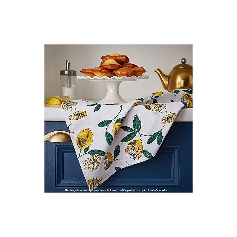 Ulster Weavers Tea Towel-Cotton, Yellow, One Size