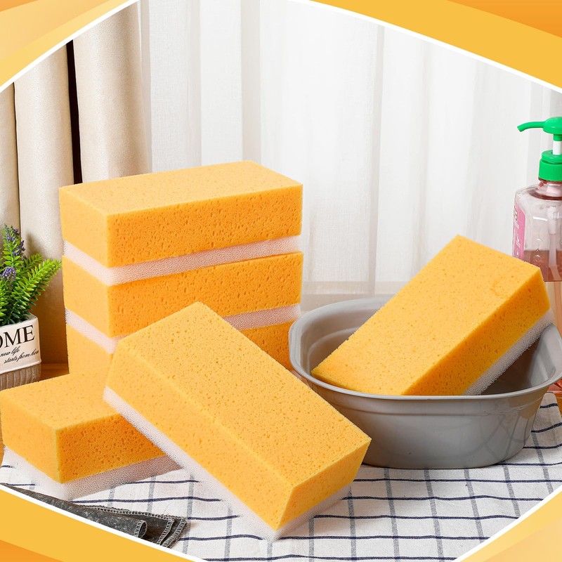 Gisafai 6 Pcs Drywall Sanding Sponge 9 x 4.5 x