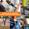MulWark Magnetic Nut Driver Set 16 pcs Impact Driver Bit