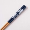 Minoru Pottery Chopsticks 9.1 inches (23.0 cm), White Bear, Navy,