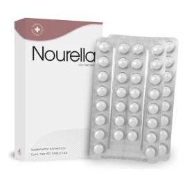 Suplemento Belleza Nutricional Nourella Vercilex 60 Tabletas Sin Sabor Vegano                                                                         
