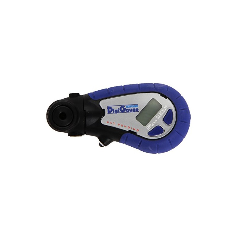 Oxford Digital Tyre Gauge - Blue