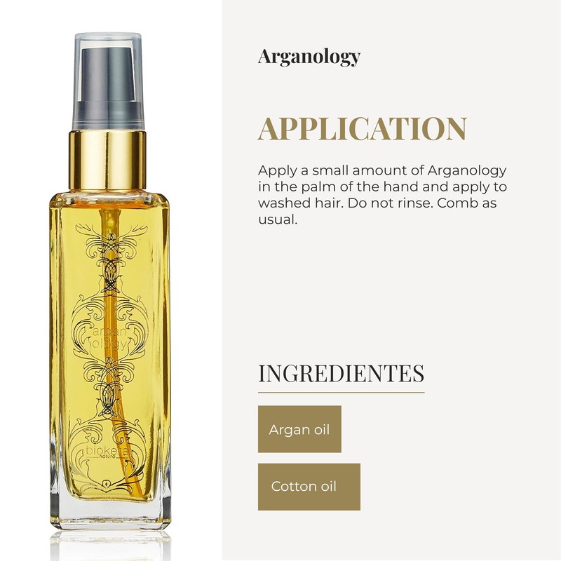 SALERM - Argan Oil Hair Serum - Biokera Arganology -