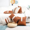 howdy deco Patchwork Lumbar Throw Pillow Covers 12x20 Inch, Pack