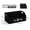 ORGMASTER Cat Toy Basket, Kitten Toys Storage Organizer Foldable Fabric