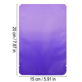 Tampon Disposal Bags, Set of 100 Sanitary Disposal Bags, Close Block Odor, Waterproof and Leak-Proof, Small and Easy to Carry, Hide Tampon and Small Pads (Gradient Purple)