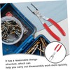 Tofficu 2pcs Useful Car Repairing Pliers Relay Fuse Puller Remover