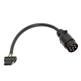 Reese (118710) 7-Way European Style Round Pin to 4-Way Flat Adapter