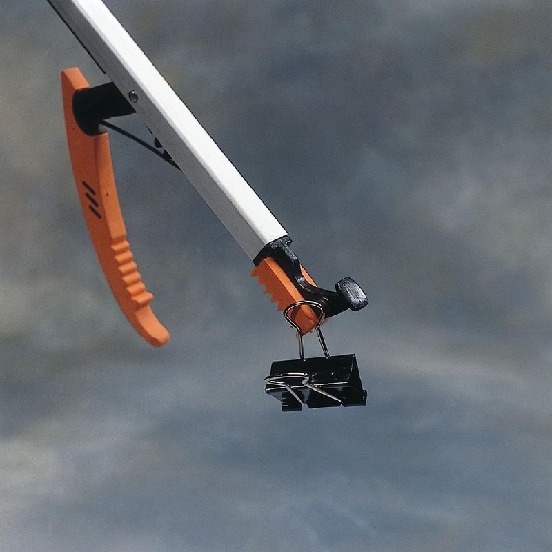 Sammons Preston Easireach II Reacher, Compact 15" Ergonomic Reaching Aid