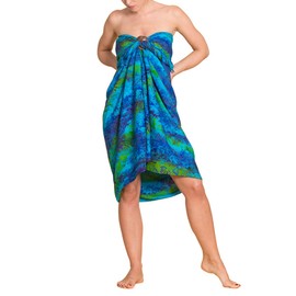 PANASIAM Sarong B012 Blue green, XL