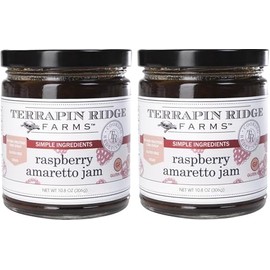 Terrapin Ridge Farms Raspberry Amaretto Jam – Two 10.8 Ounce Jars