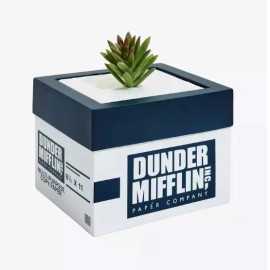 Culturefly Dunder Mifflin Inc Paper Company Paper Box Planter The Office New Fun Gift Desk
