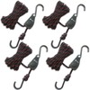 Kayak Tie Down Straps Canoe Bow and Stern Heavy Duty