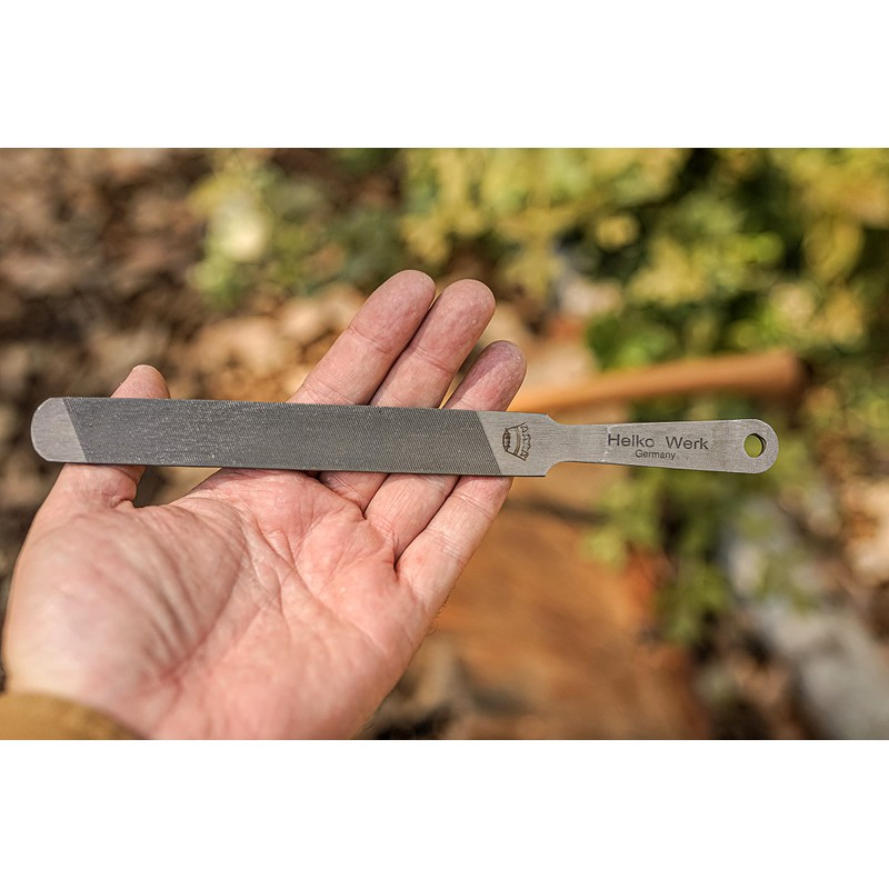 1844 Helko Werk Germany Dual Sided Axe Sharpening File -