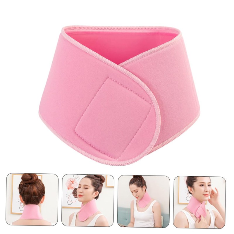 Alipis Women's Neck Care Pad Wrinkle Wrap Strap Portable Neck