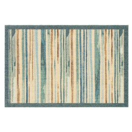 My Mat Watercolour Nylon Indoor Pattern Washable Doormat for Hallway, Kitchen, Front Door 50X75cm