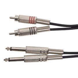 RCA Jacks Cable 2 m Metal