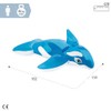 Intex 58523 Cabalgabile Orca, Azul, 1,52 m x 1,14 m