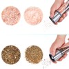 LHS 2 in 1 Salt and Pepper Grinder, Clear Acrylic