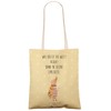 Mr. & Mrs. Panda Moth Shopping Bag with Flag, yellow