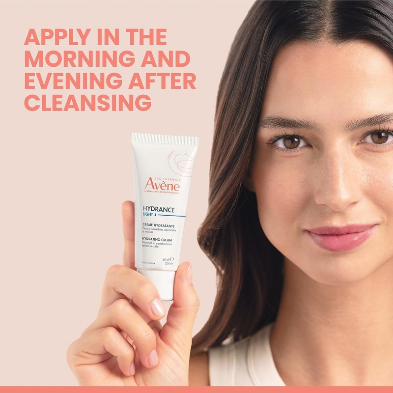 Eau Thermale Avene Hydrance LIGHT Hydrating Emulsion, Daily Face Moisturizer