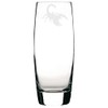 Scorpion Engraved Hi-Ball Glass, Scorpion Gift, Scorpion Glass, Gift for