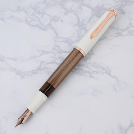 Pelikan Pelican Fountain Pen, Special Production, Classic, 200 m, Copper, Rose Gold, Inhalation Type, Extra Fine Point, ef m, 200 rg ef