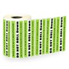 5x1 inch DO NOT ROLL Down Warning Stickers Labels ,Do