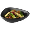 APS 85077 Melamine Bowl Nero Serving Bowl for Quadruple Foods,