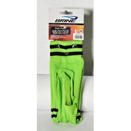 Brine ***Brine Soccer (Sock’r) Shinguard Socks ACD-2 (Air Cooled Design) Green/Black** - Medium (up to 5' 3")