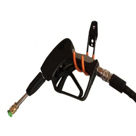 Zoele Wall Mount Car Washer Hanger, Heavy Duty Metal High Pressure Water Gun Holder Rack, Hook for Spray Gun/Garden Hose/Water Hose (Black)