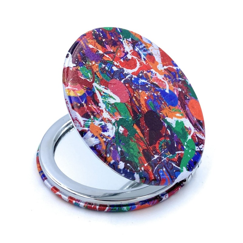 Aeisage Compact Mirror for Purses Bulk Handheld Foldable Mirror Compact