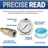 ESSENTIAL WASHER Pressure Washer Gauge 5800 PSI Back Mount with