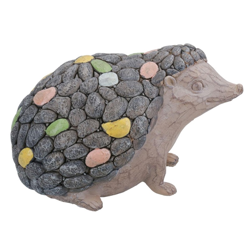 AB Tools Hedgehog Resin Sculpture Statue House Garden Ornament Figurine